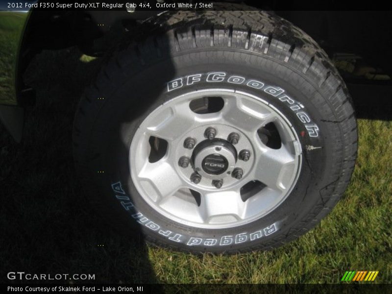  2012 F350 Super Duty XLT Regular Cab 4x4 Wheel