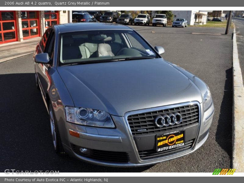 Quartz Grey Metallic / Platinum 2006 Audi A8 4.2 quattro