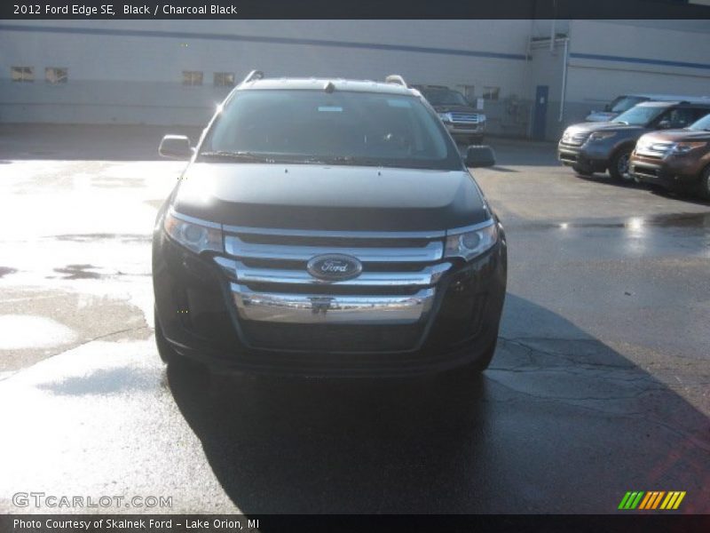 Black / Charcoal Black 2012 Ford Edge SE