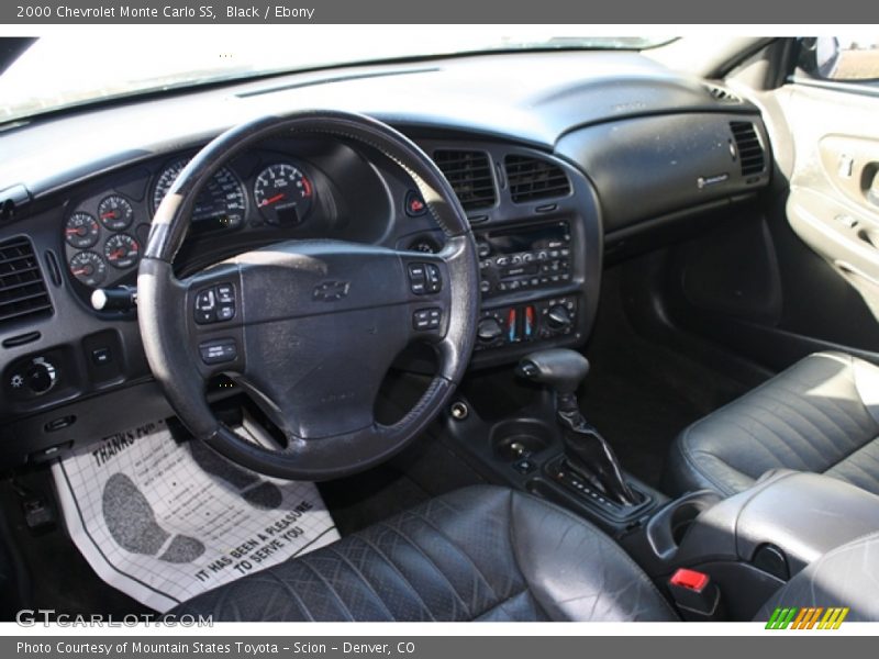 Black / Ebony 2000 Chevrolet Monte Carlo SS