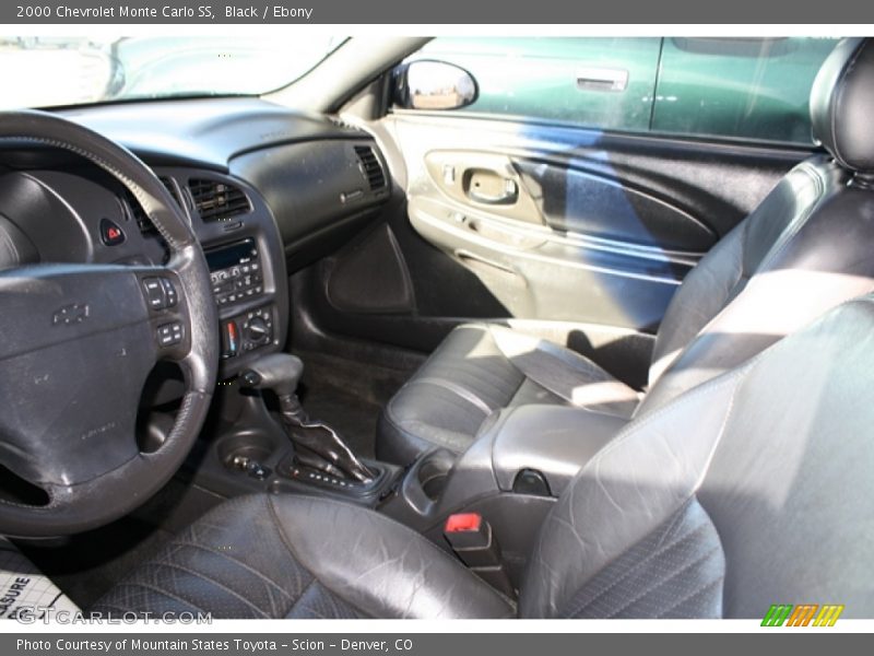 Black / Ebony 2000 Chevrolet Monte Carlo SS