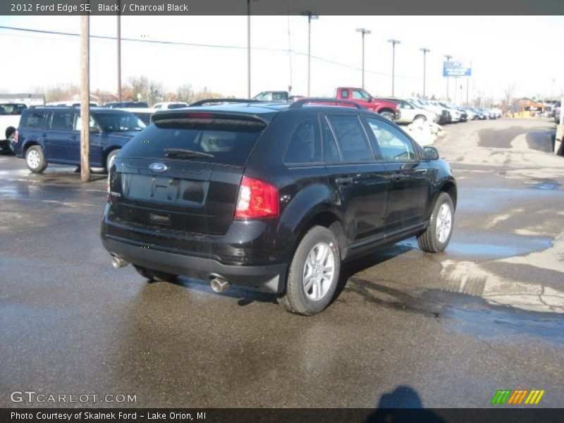 Black / Charcoal Black 2012 Ford Edge SE