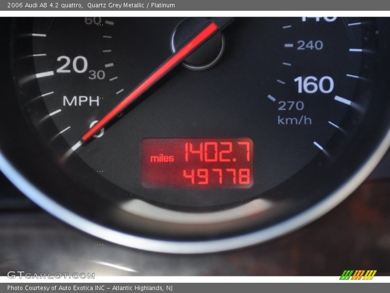 Quartz Grey Metallic / Platinum 2006 Audi A8 4.2 quattro