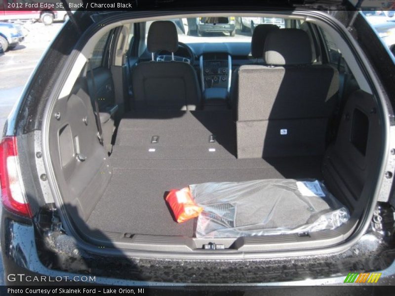 Black / Charcoal Black 2012 Ford Edge SE
