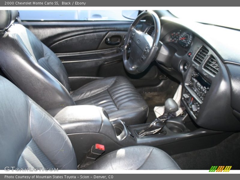 Black / Ebony 2000 Chevrolet Monte Carlo SS