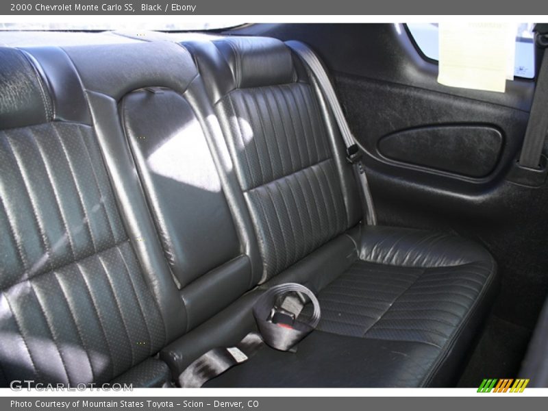 Black / Ebony 2000 Chevrolet Monte Carlo SS