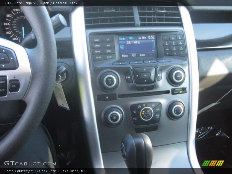 Black / Charcoal Black 2012 Ford Edge SE