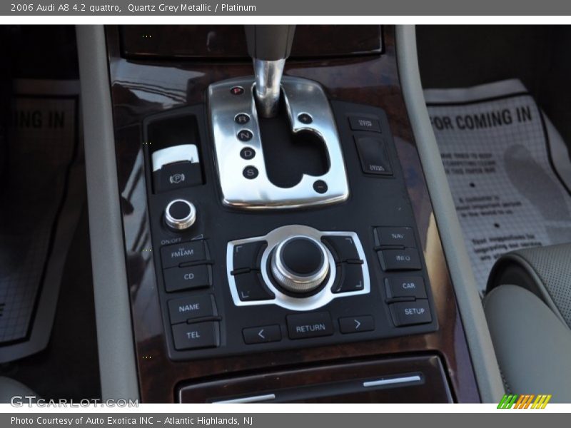 Controls of 2006 A8 4.2 quattro