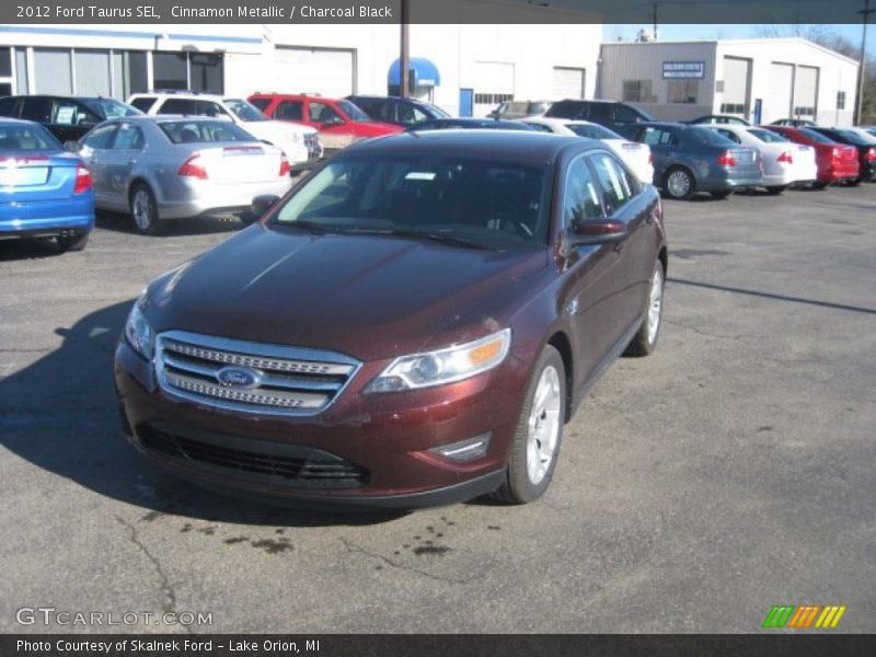 Cinnamon Metallic / Charcoal Black 2012 Ford Taurus SEL