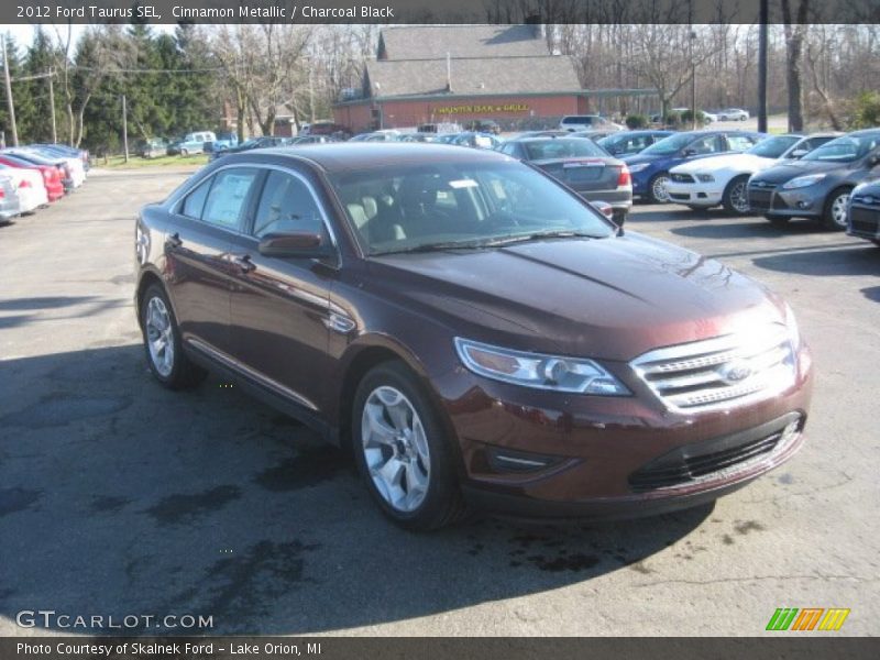 Cinnamon Metallic / Charcoal Black 2012 Ford Taurus SEL