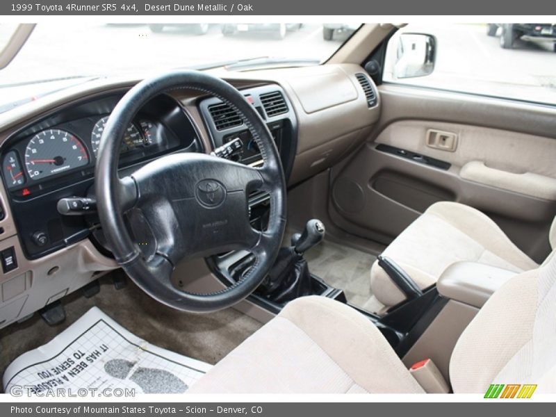 Desert Dune Metallic / Oak 1999 Toyota 4Runner SR5 4x4