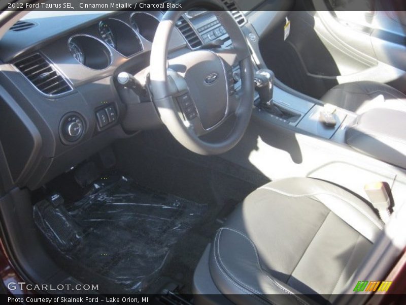 Cinnamon Metallic / Charcoal Black 2012 Ford Taurus SEL
