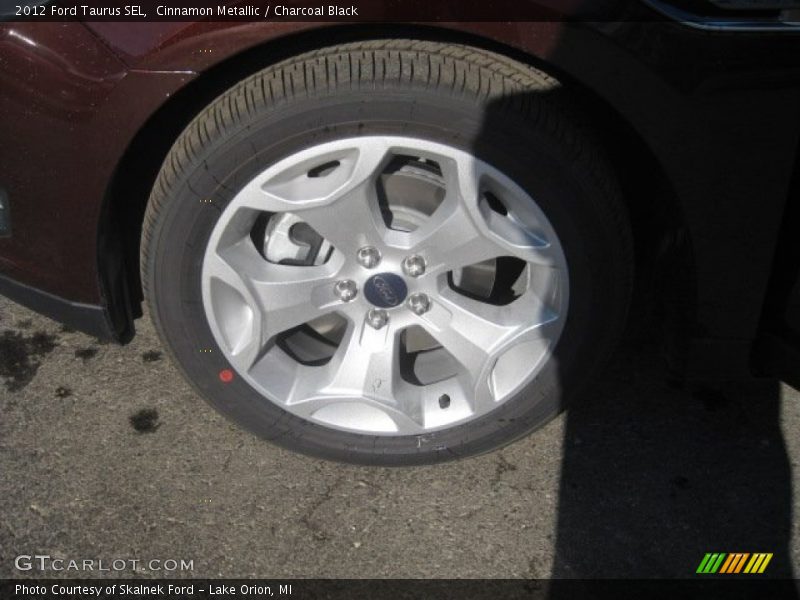 Cinnamon Metallic / Charcoal Black 2012 Ford Taurus SEL