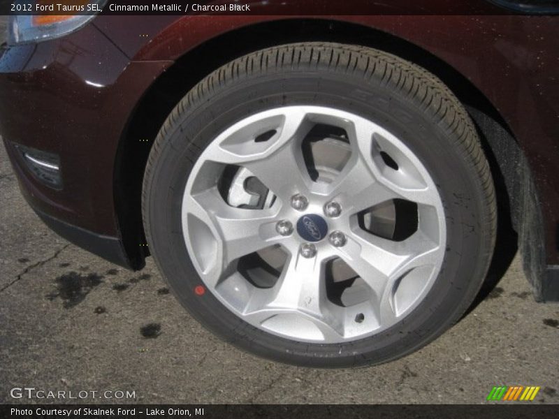 Cinnamon Metallic / Charcoal Black 2012 Ford Taurus SEL