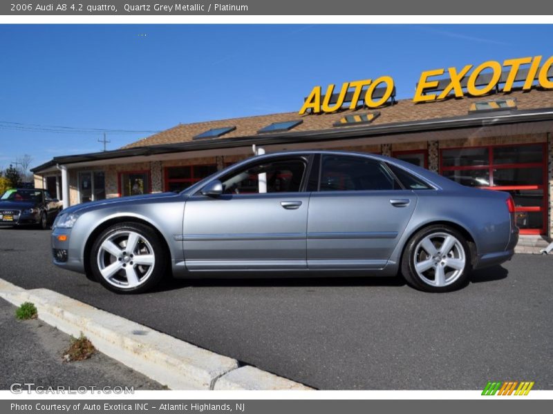 Quartz Grey Metallic / Platinum 2006 Audi A8 4.2 quattro