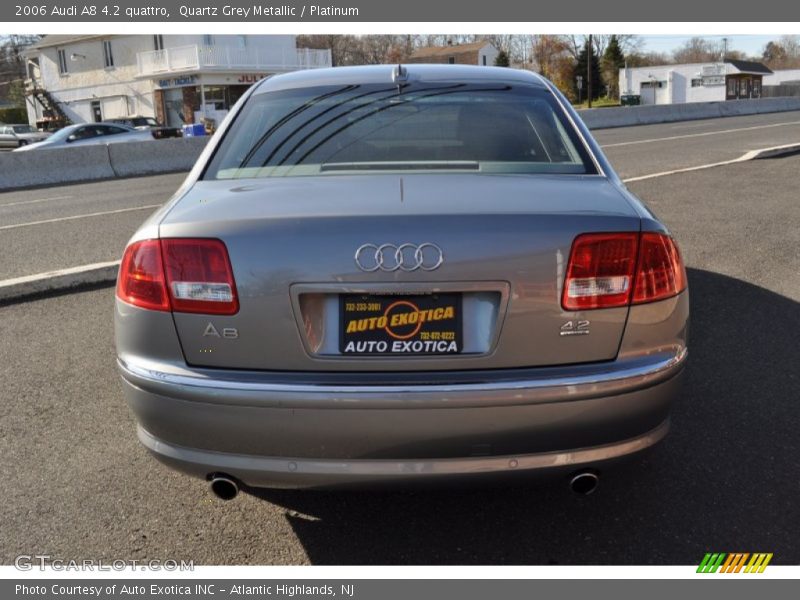 Quartz Grey Metallic / Platinum 2006 Audi A8 4.2 quattro
