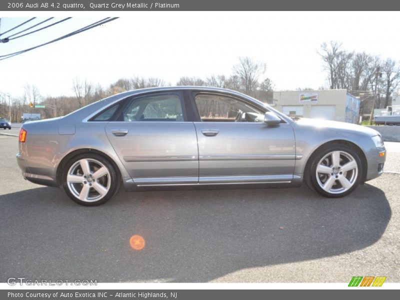 Quartz Grey Metallic / Platinum 2006 Audi A8 4.2 quattro