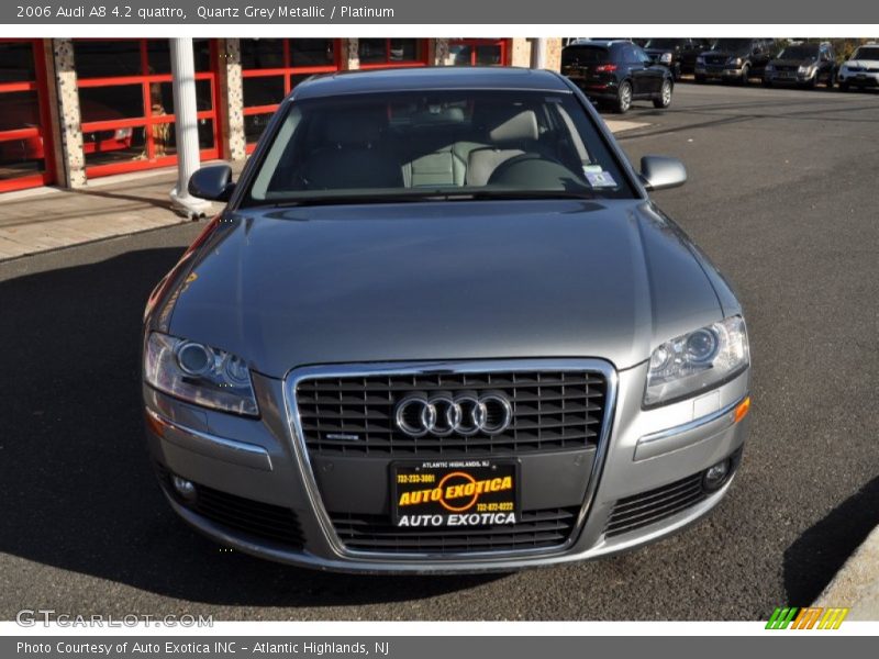 Quartz Grey Metallic / Platinum 2006 Audi A8 4.2 quattro