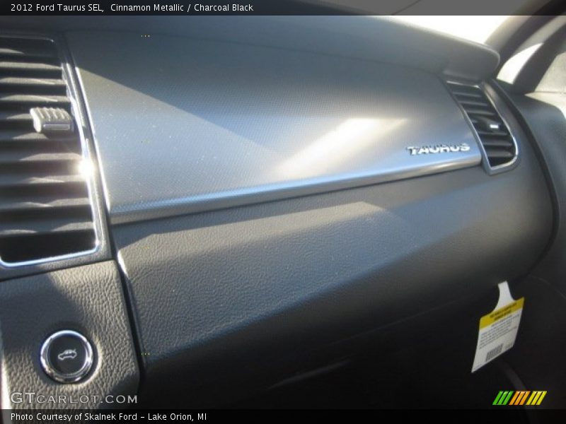 Cinnamon Metallic / Charcoal Black 2012 Ford Taurus SEL