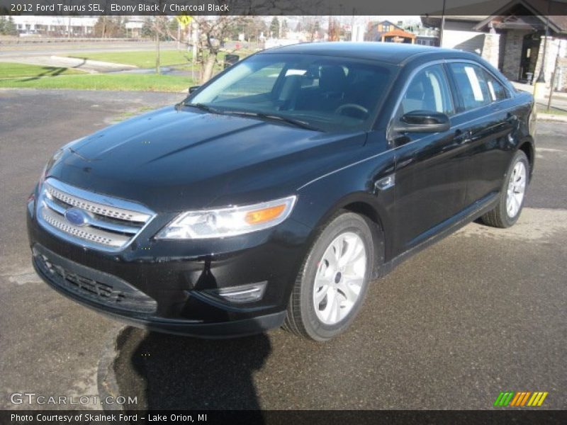 Ebony Black / Charcoal Black 2012 Ford Taurus SEL