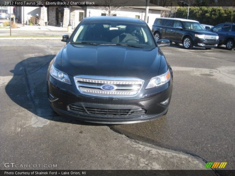 Ebony Black / Charcoal Black 2012 Ford Taurus SEL