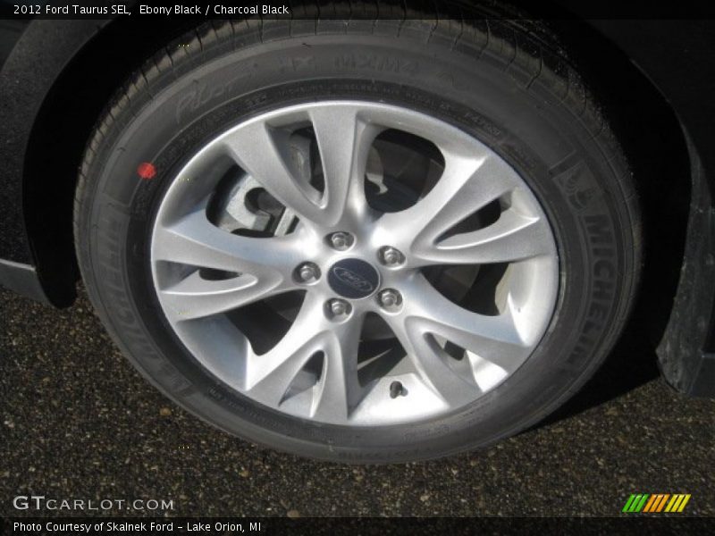 Ebony Black / Charcoal Black 2012 Ford Taurus SEL