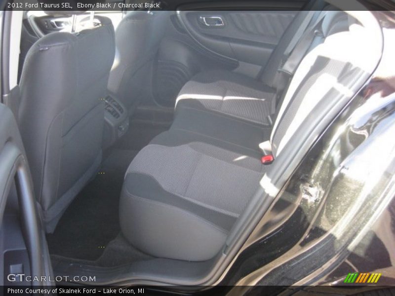 Ebony Black / Charcoal Black 2012 Ford Taurus SEL