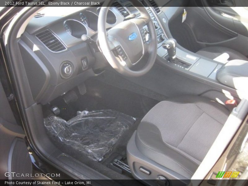 Ebony Black / Charcoal Black 2012 Ford Taurus SEL