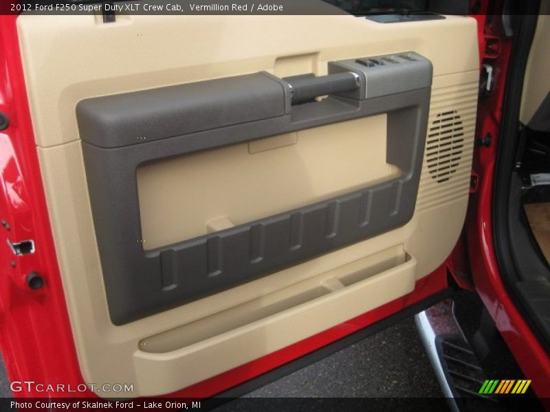 Door Panel of 2012 F250 Super Duty XLT Crew Cab