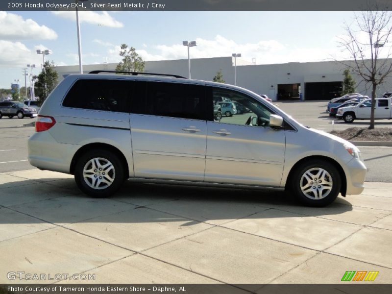 Silver Pearl Metallic / Gray 2005 Honda Odyssey EX-L