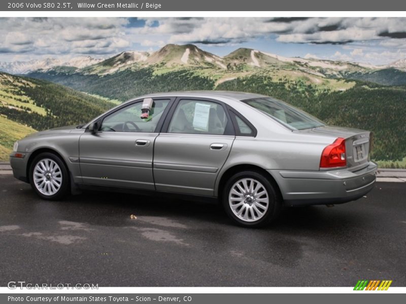 Willow Green Metallic / Beige 2006 Volvo S80 2.5T