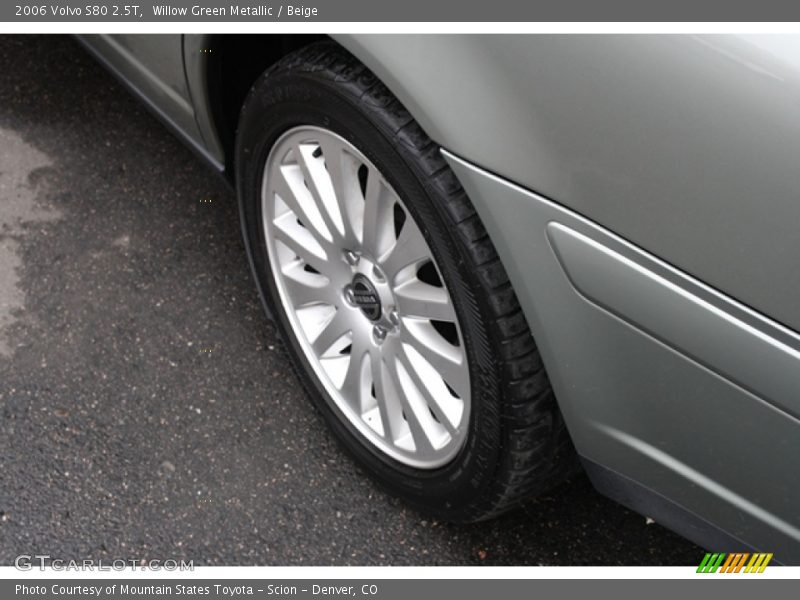 Willow Green Metallic / Beige 2006 Volvo S80 2.5T