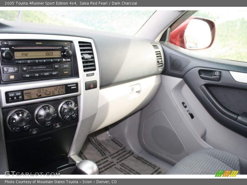 Salsa Red Pearl / Dark Charcoal 2005 Toyota 4Runner Sport Edition 4x4