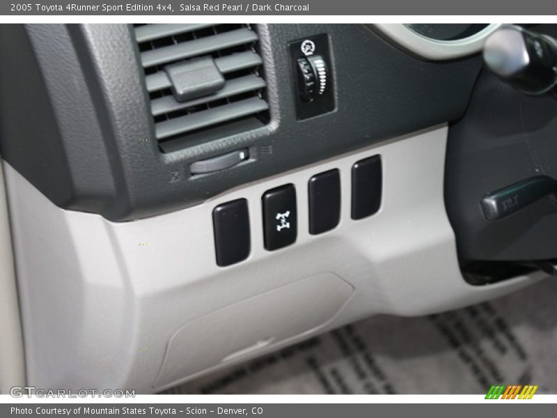 Salsa Red Pearl / Dark Charcoal 2005 Toyota 4Runner Sport Edition 4x4