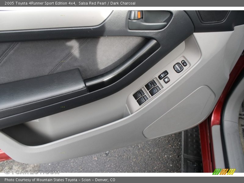 Salsa Red Pearl / Dark Charcoal 2005 Toyota 4Runner Sport Edition 4x4