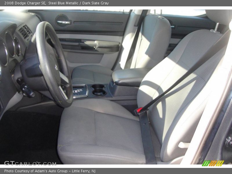 Steel Blue Metallic / Dark Slate Gray 2008 Dodge Charger SE