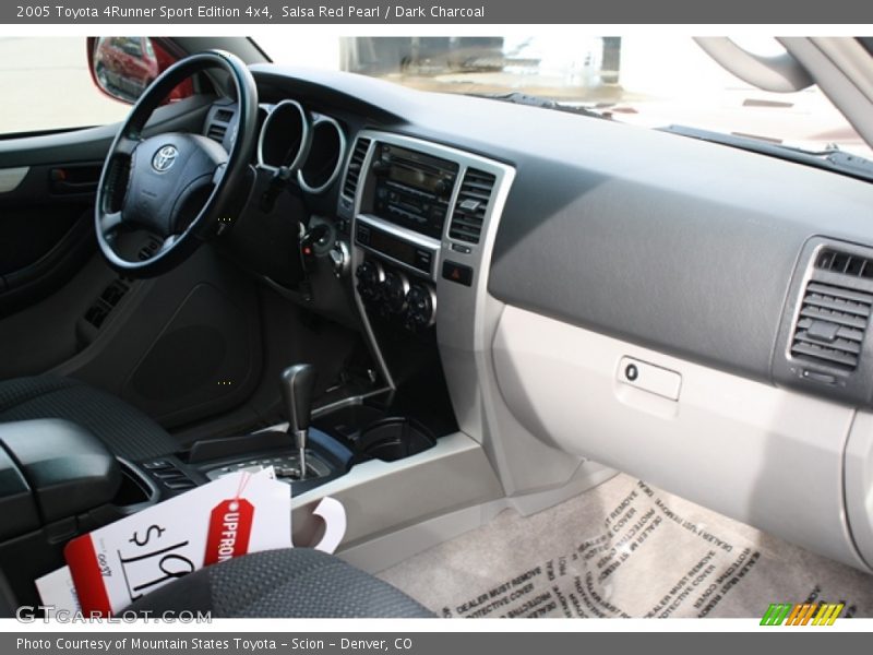 Salsa Red Pearl / Dark Charcoal 2005 Toyota 4Runner Sport Edition 4x4