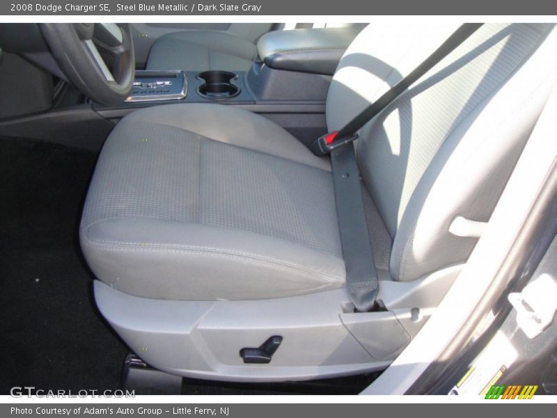 Steel Blue Metallic / Dark Slate Gray 2008 Dodge Charger SE