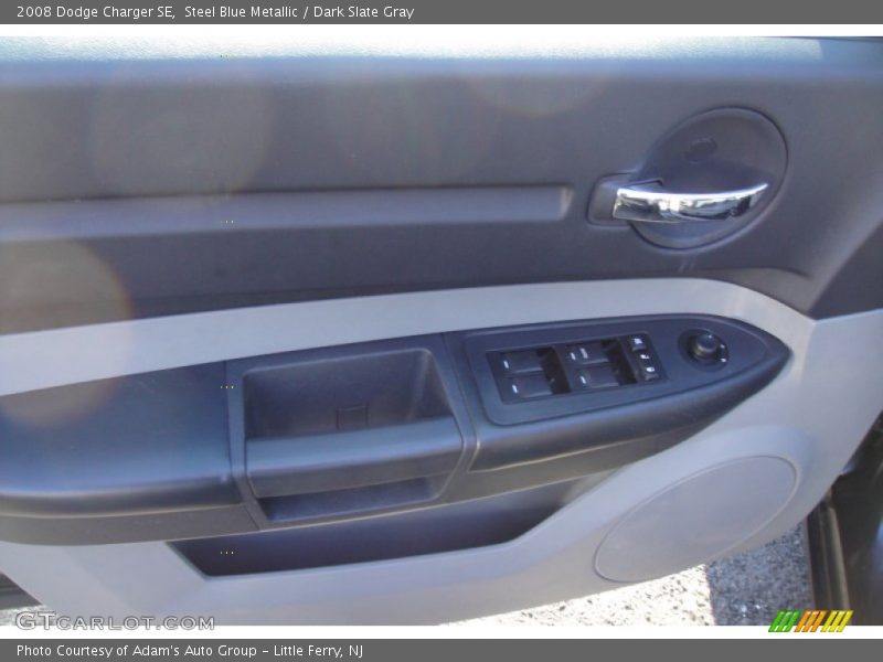 Steel Blue Metallic / Dark Slate Gray 2008 Dodge Charger SE