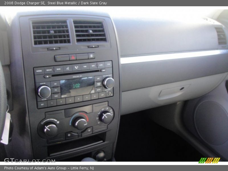 Steel Blue Metallic / Dark Slate Gray 2008 Dodge Charger SE