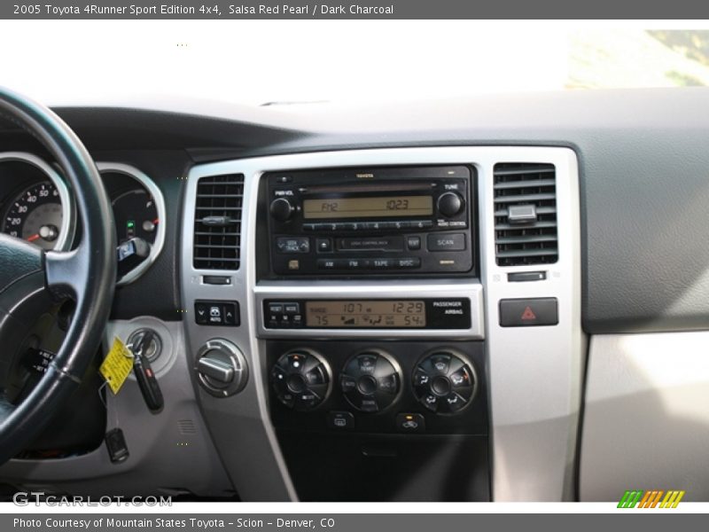 Salsa Red Pearl / Dark Charcoal 2005 Toyota 4Runner Sport Edition 4x4