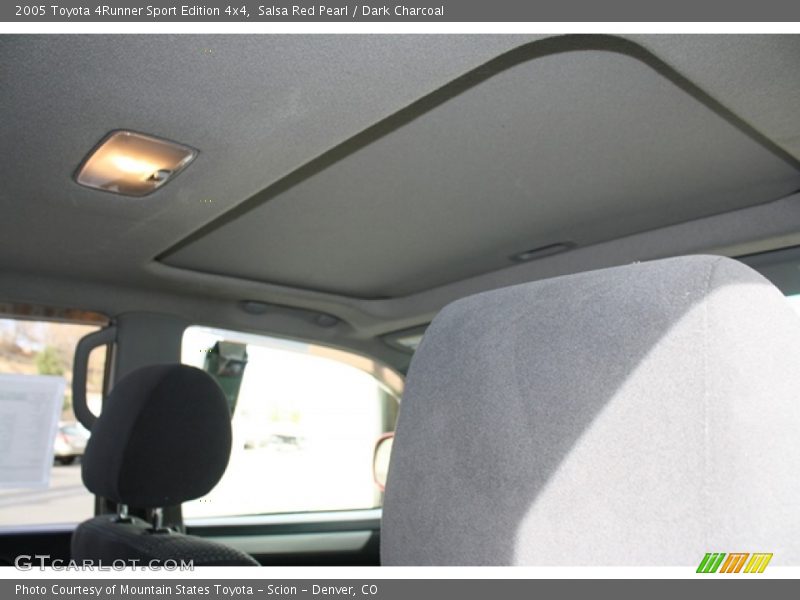 Salsa Red Pearl / Dark Charcoal 2005 Toyota 4Runner Sport Edition 4x4