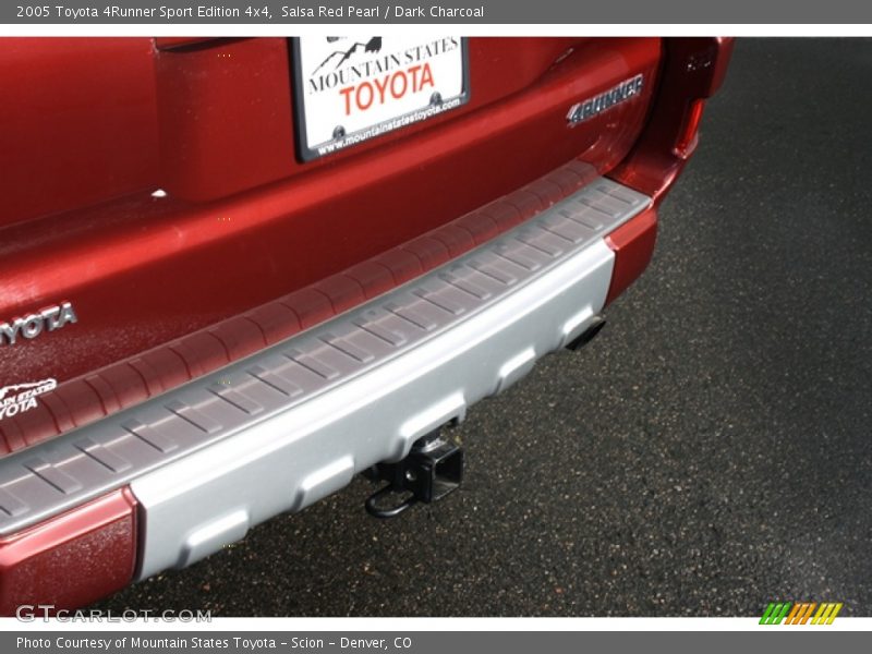Salsa Red Pearl / Dark Charcoal 2005 Toyota 4Runner Sport Edition 4x4
