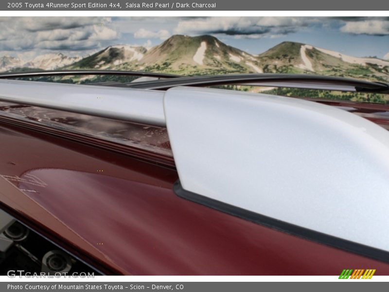 Salsa Red Pearl / Dark Charcoal 2005 Toyota 4Runner Sport Edition 4x4