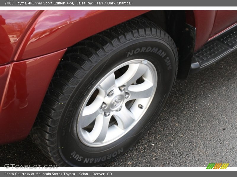 Salsa Red Pearl / Dark Charcoal 2005 Toyota 4Runner Sport Edition 4x4