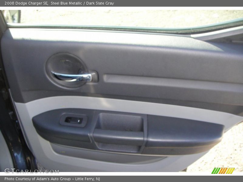 Steel Blue Metallic / Dark Slate Gray 2008 Dodge Charger SE