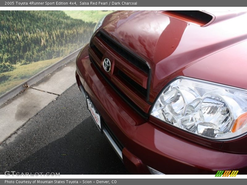 Salsa Red Pearl / Dark Charcoal 2005 Toyota 4Runner Sport Edition 4x4