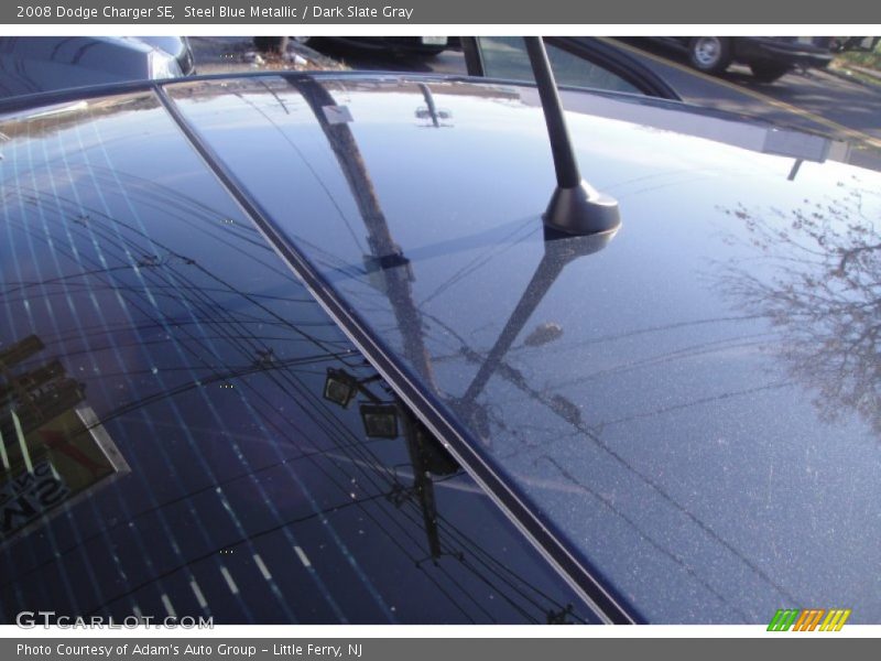 Steel Blue Metallic / Dark Slate Gray 2008 Dodge Charger SE
