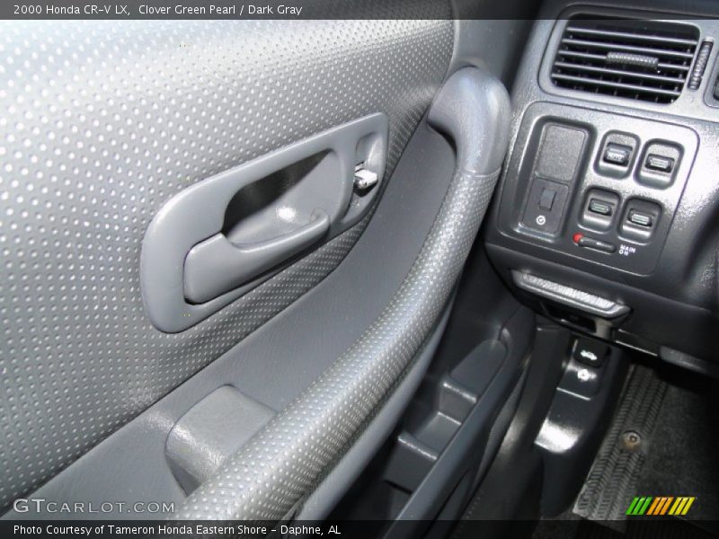 Clover Green Pearl / Dark Gray 2000 Honda CR-V LX