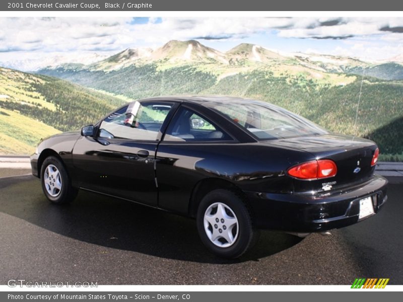 Black / Graphite 2001 Chevrolet Cavalier Coupe